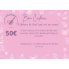 Carte Cadeau pour Atelier Adulte